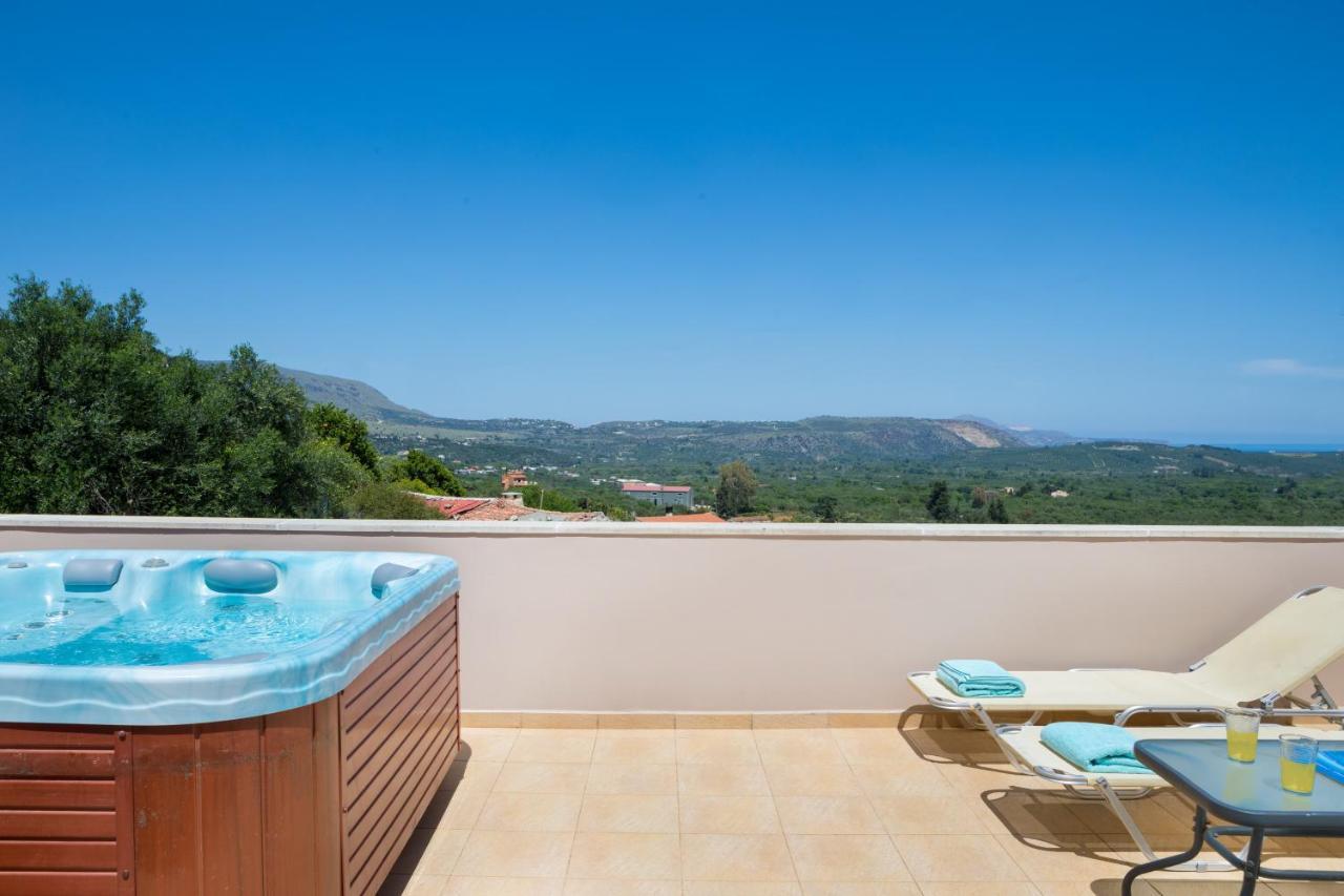 Olga'S Filoxenia - Villa Aladanos-Private Pool And Heated Jacuzzi Makhairoí Exterior foto
